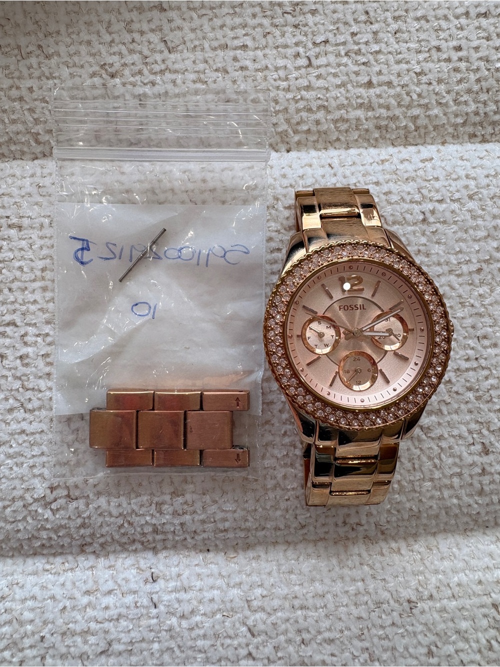 Fossil Rose Gold Womens Watch